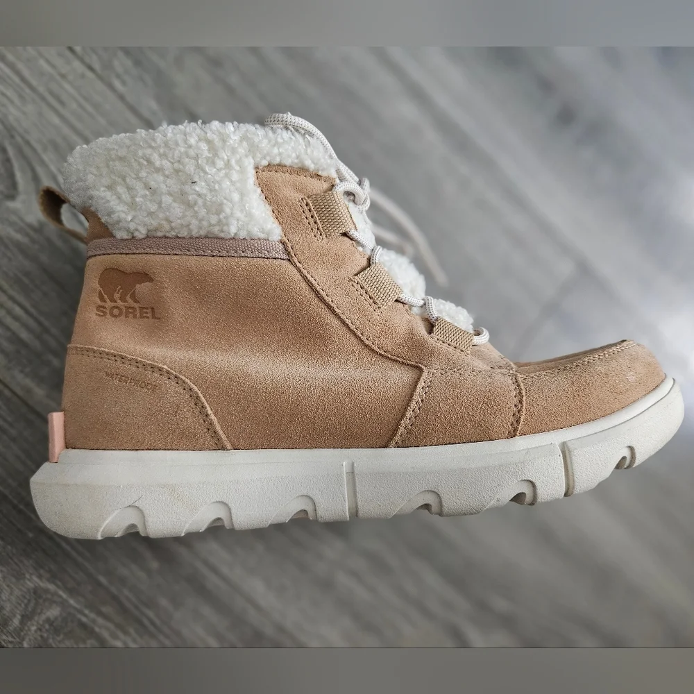 Sorel Women's Explorer Ii Carnival Cozy Waterproof Casual Suede Winter Boots 9 - Picture 4 of 9